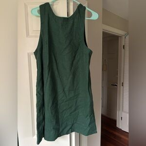 Free People full of sunshine cotton linen mini Dress